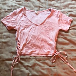 Pink Crop Top!